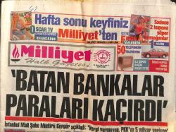 Milliyet Halk Gazetesi 7 Mayıs 1994 - Batan Bankalar Paraları Kaçırdı - Fenerbahçe Puan,Can Derdinde , Beşiktaş Prestij Peşinde GZ153160