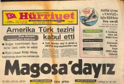 Hürriyet Gazetesi 16 Ağustos 1974 - Yılmaz Güney Konya'da Krallar Gibi Karşılandı - Atilla Uras, Yavuz İçin 500 Bin Lira Verdi -Türk Tezi Kabul Edildi GZ153533