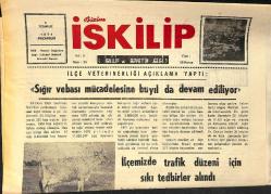 Bizim İskilip Gazetesi 5 Temmuz 1971 - Firari Aşıklar Döndüklerinde Yakalandı - Sel Suları Bir Cana Kıydı - Biçki Dikiş Kursu Açıldı GZ153576