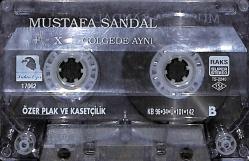Mustafa Sandal - Gölgede Aynı (Kırmızı Bandrol) Kaset (İkinci El) KST26446