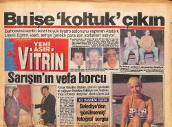 Yeni Asır Vitrin Gazetesi 16 Ekim 1990 - Almanlar, Mustafa Denizli'yi Unutmadı - Fener Güçleniyor GZ153738