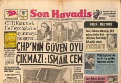 Son Havadis Gazetesi 25 Haziran 1977 - Raquel Welch'i Çileden Çıkaran Soru - Fenerbahçe 1 Milyon 300 Bin Liraya Kumar Oynuyor GZ153789