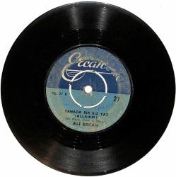 Ali Ercan - Zeynebim Almanyanın Yolunu Tuttun - Banada Bir Kız Yaz PLAK (10/6) PLK24783