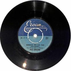 Ali Ercan - Zeynebim Almanyanın Yolunu Tuttun - Banada Bir Kız Yaz ( Allah'ım ) PLAK (10/6) PLK24811