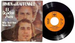 Simon And Garfunkel - El Condor Pasa / Why Don't You Write Me 1970 Almanya Basım PLAK (10/6.5) PLK24854