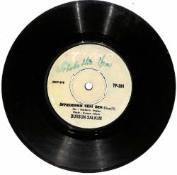 Dursun Salkım - Bir gölgeyim sokaklarda / Affedemem seni ben Plak (10/5.5) PLK25043