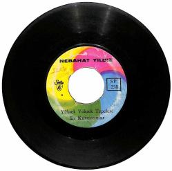 Nebahat Yıldız - Yüksek Yüksek Tepelere Ev Kurmasınlar / Kesi Bağları Plak (10/5.5) PLK25044