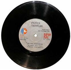 Ferdi Tayfur - Durdurun Dünyayı / Boynu Büküğüm Plak (10/6.5) PLK25232