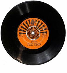 Erkin Koray – Şaşkın / Eyvah Plak (10/6.5) PLK25309