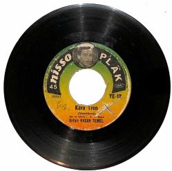 Urfalı Hasan Temel - Kara Tren / Sarı Saçlar Yele Estikçe Plak (10/6) PLK25390