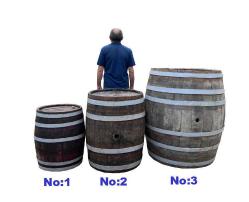 Mahzenden Çıkma 100 Yıllık Ahşap Meşe Şarap Fıçışı 500 Litrelik (No:3) AOB4163