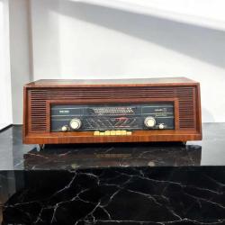Philips / PHILIPS Jubiter 521 Stereo Lambalı Ahşap Antika Radyo RDY106