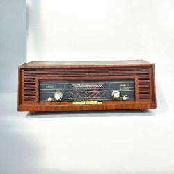 Philips / PHILIPS Jubiter 521 Stereo Lambalı Ahşap Antika Radyo RDY106