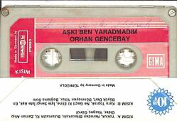Orhan Gencebay - Aşkı Ben Yaratmadım (1371 Türküola Alman Baskı) Kaset (İkinci El) KST26567