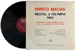 Enrico Macias - Al Olympia (Pathe) LP Plak (10/8) PLK25583