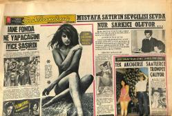 Saklambaç Gazetesi 2 Haziran 1970 - Engin Çağlar Yüzünden Mine Mutlu Sevgilisiyle Kavga Etti - Jane Fonda Ne Yapacağını İyice Şaşırdı GZ154089