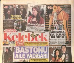 Hürriyet Gazetesi Kelebek Eki 6 Nisan 2018 - Bülent Ersoy, Programda Fenalaşınca Hastaneye Kaldırıldı - Yıldız Tilbe, Yeni Albümünün Konserini Veriyor GZ154162