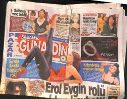 Sabah Gazetesi Günaydın Eki 13 Nisan 2008 - Seray Sever 