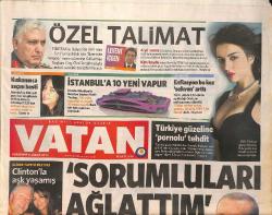 Vatan Gazetesi 6 Şubat 2014 - Deniz Seki Hayranlarını Uyardı - Erdoğan: Sorumluları Ağlattı GZ154855