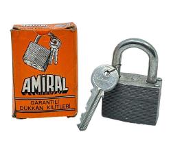 Türk Malı Amiral Marka Asma Dükkân Kiliti (Sıfır Ürün) AOB4180