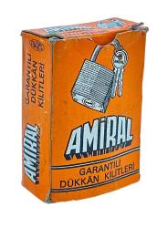 Türk Malı Amiral Marka Asma Dükkân Kiliti (Sıfır Ürün) AOB4180