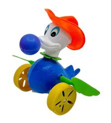 Haykıran Oyuncakları (İstanbul) Maskot Zilli Oyuncak Ördek Bisiklet (Sıfır Ürün) AOB4196 (N)