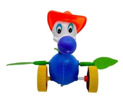 Haykıran Oyuncakları (İstanbul) Maskot Zilli Oyuncak Ördek Bisiklet (Sıfır Ürün) AOB4196 (N)