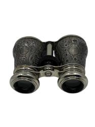 İngiliz 1800 Yılları Sonu Viktorya Dönemi Gümüş Opera Dürbünü AOB4206 (N)