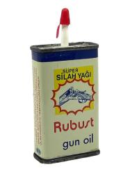Süper Rubust Gun Oil Silah Yağı Boş Teneke Kutu AOB4209