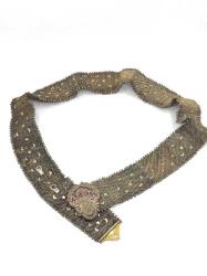 Osmanlı Armalı Gümüş Kemer Nadir AOB4300