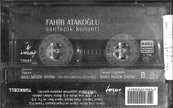 Fahir Atakoğlu - Senfonik Konseri Kaset (İkinci El) KST27106