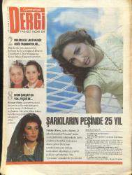 Cumhuriyet Gazetesi Dergi Eki 8 Eylül 1996 - Nükhet Duru , Şarkıcılığının 25.Yılında Kendini ''Gümüş'' Adını Verdiği Albümle Ödüllendirdi GZ155606