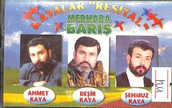 Ahmet Kaya - Kayalar Resital - Merhaba Barış Kaset (Kırmızı Bandrol - İkinci El) KST27278