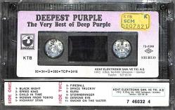 Deepest Purple - The Very Best of Deep Purple Kaset (Sarı Bandrol - İkinci El) KST27537