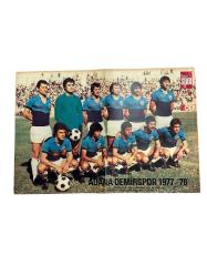 Hayat Dergisi Adana Demirspor 1977-78 Sezonu Oyuncu Kadrosu Poster KRT23246