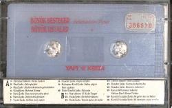 Selahaddin Pınar - Büyük Besteler Büyük Ustalar Kaset (Beyaz Bandrol - İkinci El) KST27336
