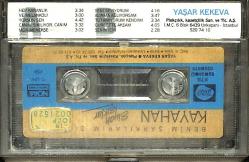 Kayahan - Benim Şarkılarım 2 / Siyah Işıklar - 1989 Türkiye Basım Kaset (Sarı Bandrol - Kağıt Baskı - İkinci El) KST27709