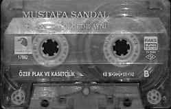 Mustafa Sandal - Gölgede Aynı Kaset (İkinci El) KST27747