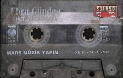 Ebru Gündeş - Kurtlar Sofrası Kaset (Kırmızı Bandrol - İkinci El) KST27764