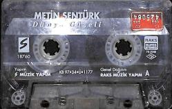 Metin Şentürk - Dünya Güzeli Kaset (Kırmızı Bandrol - İkinci El) KST27774