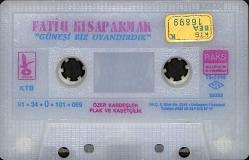 Fatih Kısaparmak - Güneşi Biz Uyandırdık Kaset (Sarı Bandrol - İkinci El) KST27831