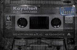 Kayahan - Son Şarkılarım Kaset (Mavi Bandrol - İkinci El) KST27838