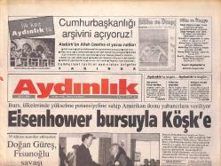 Aydınlık Gazetesi 9 Mayıs 1993 - Doğan Güreş, Fisunoğlu Savaşı - ABD'nin Öldürücü Sağlık Sistemi GZ156051