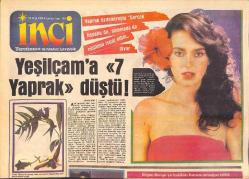Tercüman Gazetesi İnci Eki 23 Ocak 1984 - Yeşilçam'a Yedi Yaprak Düştü - Ankaragücü Çok Yaşa, Bilgen Bengü'ye Kulübün Flaması Armağan Edildi GZ156264