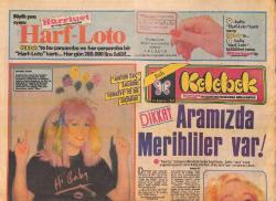 Hürriyet Gazetesi Kelebek Eki 10 Ağustos 1982 - Barış Manço: Artık Çocuklar İçin Yaşayacağım - Ölümünün 20 Yılında Marilyn Monroe Ekranda GZ156289