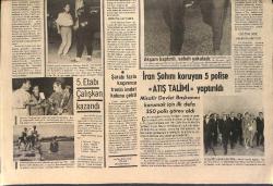Son Aktüalite Gazetesi 20 Haziran 1967 - İran Şahını Koruyan 5 Polise Atış Talimi Yaptırıldı - Hollywood'da İsrail İçin 25 Milyon Lira Toplandı GZ156523