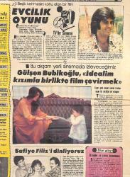 Ekspres Gazetesi 11 Eylül 1979 - Filiz Akın'ı İnci Baba Vurdurmuş - Gülşen Bubikoğlu: İdealim Kızımla Film Çevirmek - Müjde Ar Ve Başkan El Ele GZ156526