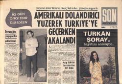 Son Aktüalite Gazetesi 7 Mayıs 1968 - Türkiye Otomobil Rallysinde Kazananlara Kupaları Verildi GZ156798