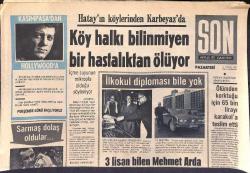 Son Aktüalite Gazetesi 4 Eylül 1967 - James Bond, Brigitte Bardot'yu Görünce Dayanamadı - Sophia Loren Ameliyat Olup Doğum Yapabilecek GZ156816