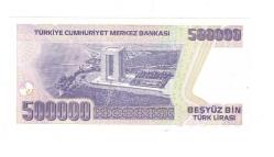 7. Emisyon 4. Tertip 500.000 Türk Lirası Seri M01 ÇİL TCK9832